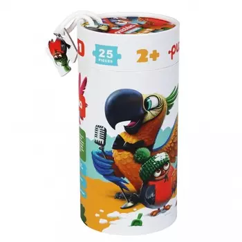 Puzzlika Набор пазлов 5в1 Птички 25 деталей