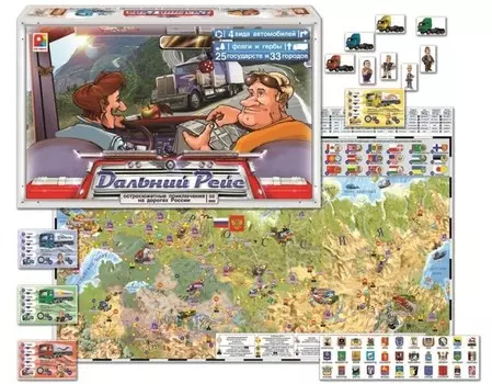 Радуга Настольная игра Дальний рейс