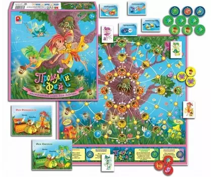 Радуга Настольная игра Проделки фей