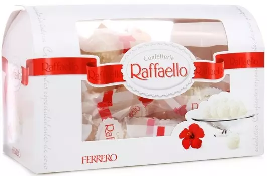 Raffaello Конфеты с миндалём Сундук 240 г