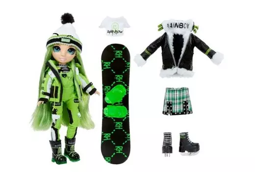 Rainbow High Кукла Winter Break Fashion Doll- Jade Hunter