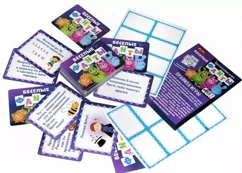 Ranok-creative Настольная игра Весёлые фанты