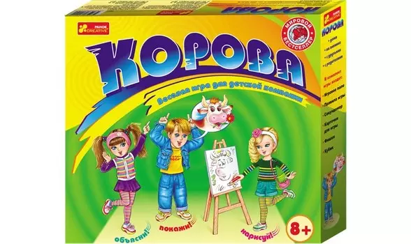 Ранок Детская настольная игра. Корова