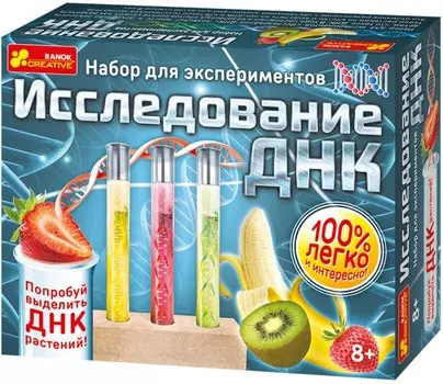 Ранок Набор для экспериментов Исследование ДНК