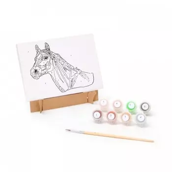 Раскраска Bondibon по номерам Лошадка