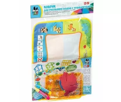 Раскраска Bondibon водная коврик Весёлый Счёт