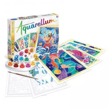 Раскраска SentoSpherE акварельная Мифилогия