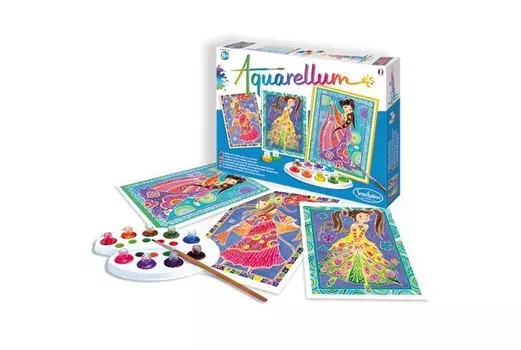 Раскраска SentoSpherE Акварельная Модницы