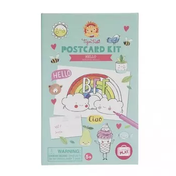 Раскраска Tiger Tribe Открытки с приветствиями