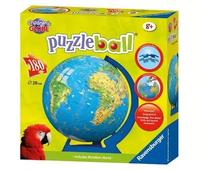 Ravensburger Пазл 3D Глобус Детский мир (180 элементов)