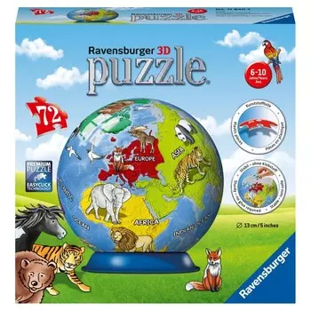 Ravensburger Пазл 3D Земной шар (72 элемента)