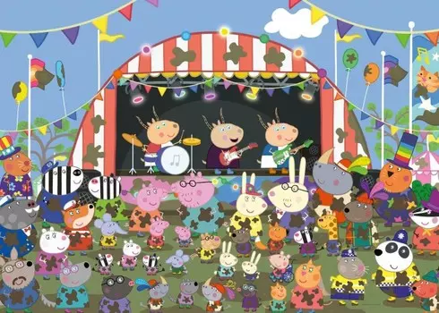 Ravensburger Пазл гигантский Свинка Пеппа (24 элемента)