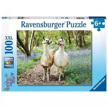Ravensburger Пазл Ламы (100 элементов)