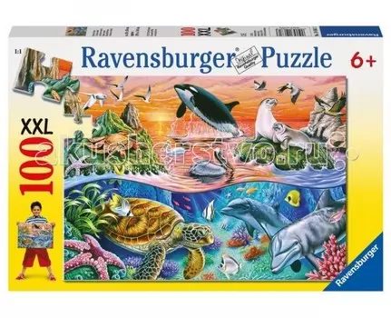 Ravensburger Пазл Морской мир 100 элементов