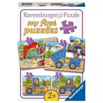 Ravensburger Пазл Строительная техника 4 шт.