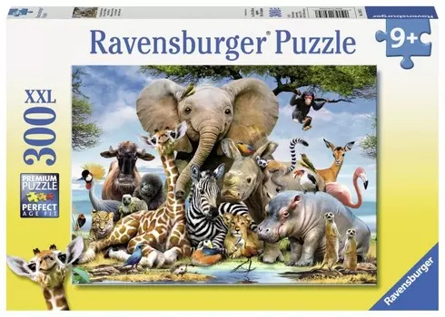 Ravensburger Пазл XXL Африканские друзья 300 элементов