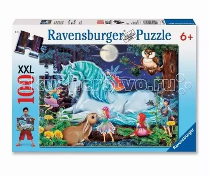 Ravensburger Пазл Зачарованный лес 100 элементов