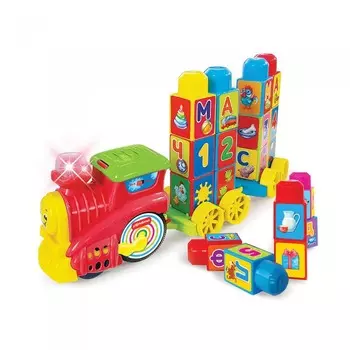Развивающая игрушка Азбукварик Музыкальный поезд Буковка