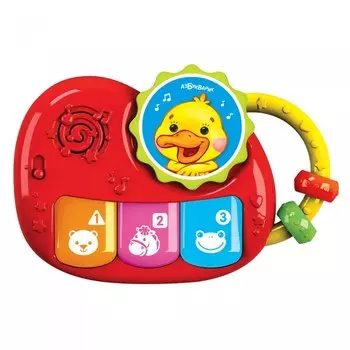 Развивающая игрушка Азбукварик Пианино Утенок Чудесенка Люленьки