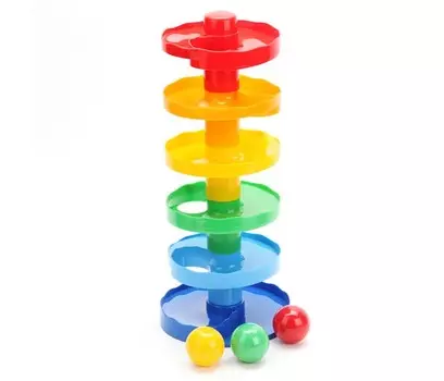 Развивающая игрушка Биплант Пирамидка Зайкина горка №1
