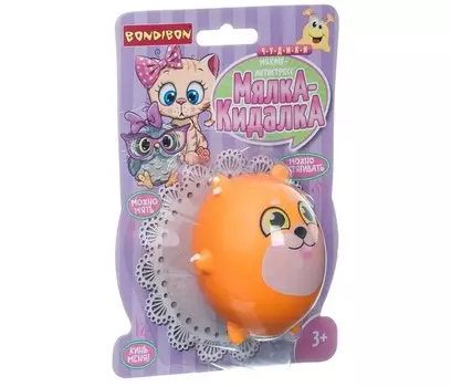 Развивающая игрушка Bondibon Антистресс Чудики Мялка-Кидалка Песик