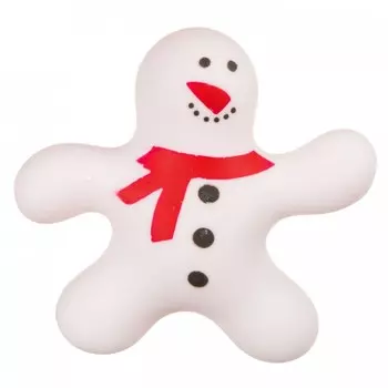 Развивающая игрушка Bondibon Чудики мякиш-антистресс Снеговик