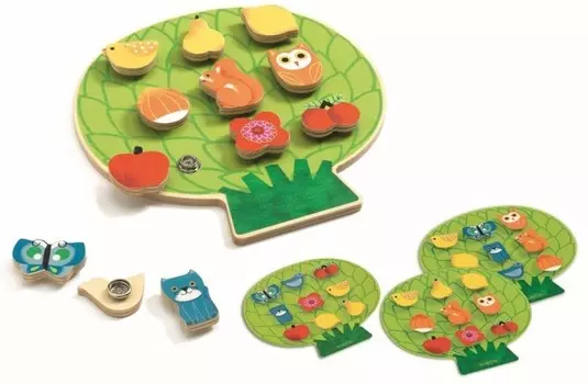 Развивающая игрушка Djeco Шнуровка Клипаклип