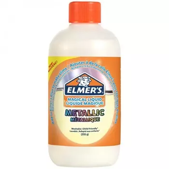 Развивающая игрушка Elmers Активатор для слаймов Magic Liquid Металлик 255 г