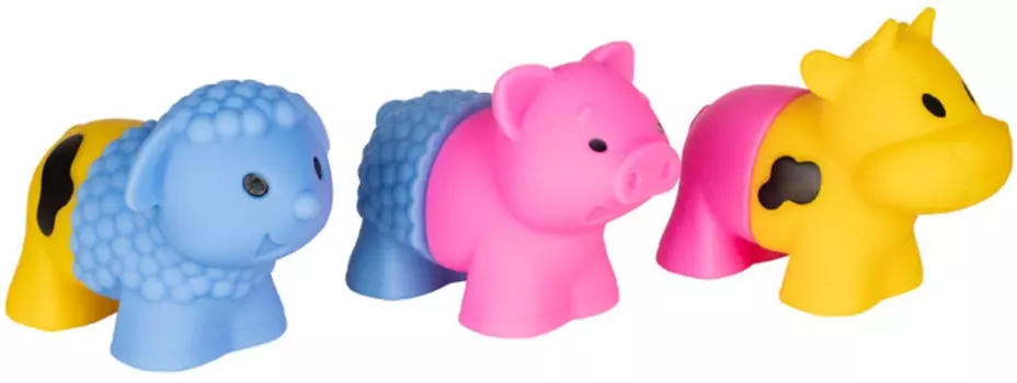 Развивающая игрушка Fancy Baby Собирательные зверюшки