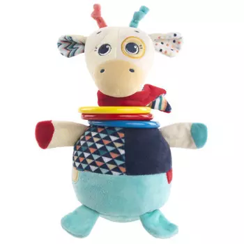 Развивающая игрушка Happy Snail Неваляшка Жираф Спот