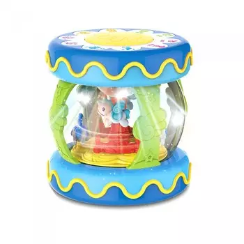 Развивающая игрушка Haunger Барабан-карусель большой со светом и звуком