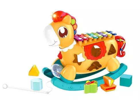 Развивающая игрушка Haunger сортер Лошадка-ксилофон