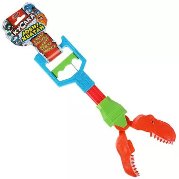 Развивающая игрушка Играем вместе Механическая игра-рука Динозавр-кусака