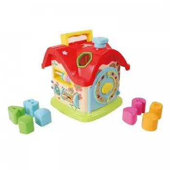Развивающая игрушка Junfa центр Домик Потеша