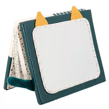 Развивающая игрушка Kaloo Stimuli мягкая зеркало Котик 25 см