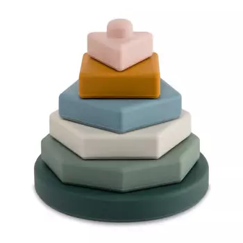 Развивающая игрушка Lukno Пирамидка мини Фигуры