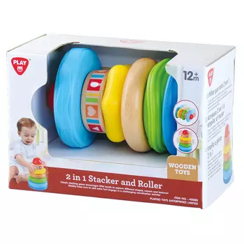 Развивающая игрушка Playgo Пирамида-роллер