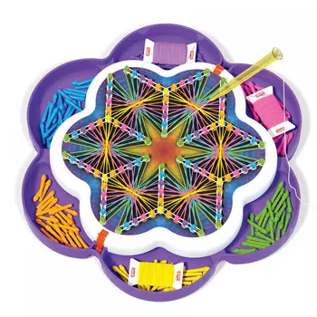 Развивающая игрушка Quercetti Мозаика-шнуровка Мандала