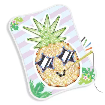 Развивающая игрушка Quercetti Мозаика-шнуровка Яркий