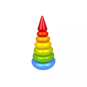 Развивающая игрушка Росигрушка Пирамида Вырастайка 35 см
