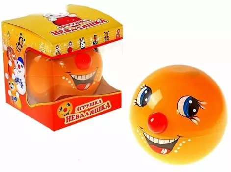 Развивающая игрушка Russia Неваляшка 12 см