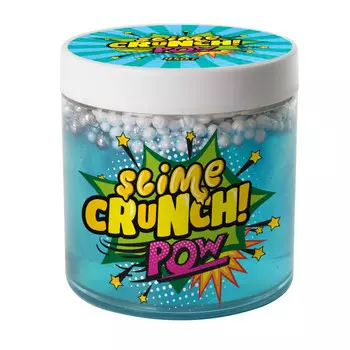 Развивающая игрушка Slime Crunch-slime Pow с ароматом конфет и фруктов 450г