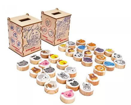 Развивающая игрушка Смайл Декор Мемо Сортер Зверята