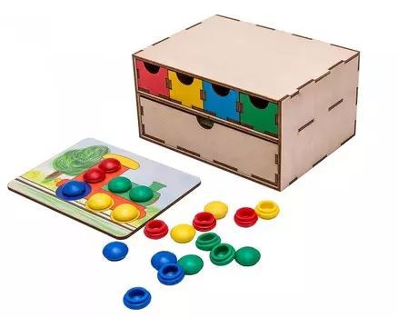 Развивающая игрушка Смайл Декор Волшебный комодик Книжные странички