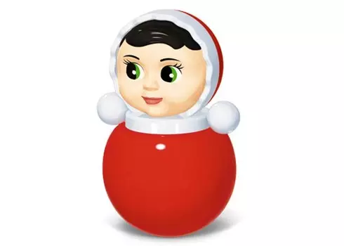 Развивающая игрушка Стеллар Неваляшка малая Настенька