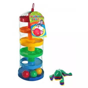 Развивающая игрушка Тебе-Игрушка Набор Игра Зайкина горка № 1 + Команда ква № 1