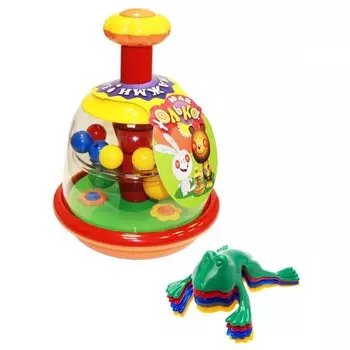 Развивающая игрушка Тебе-Игрушка Набор Юла Юлька + Команда ква № 1