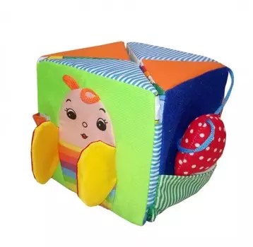Развивающая игрушка Учитель Куб-раскрывашка 15x15 см
