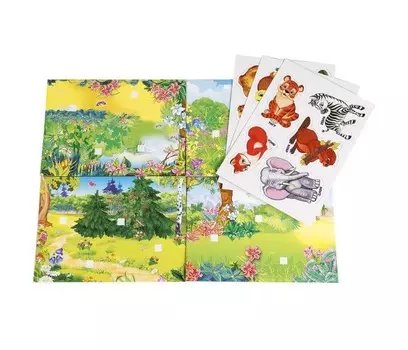 Развивающая игрушка Умка с липучками Зоопарк