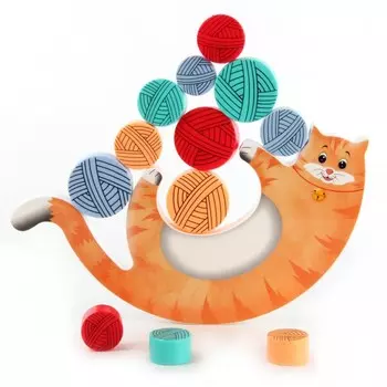 Развивающая игрушка Veld CO Баланс Котик